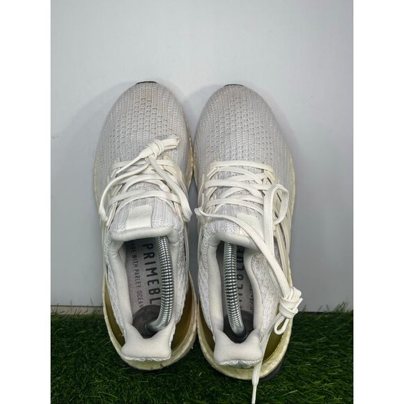 Adidas UltraBoost DNA White Gold Running Shoes Men’s Size 8.5 FY0301 main image 5